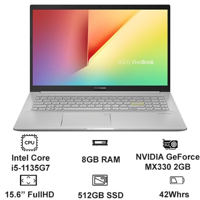 Laptop ASUS VivoBook A515EP-BQ498T-5