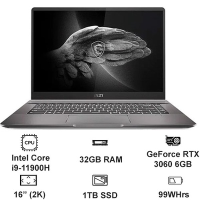 Laptop MSI Creator Z16 A11UET-218VN-5