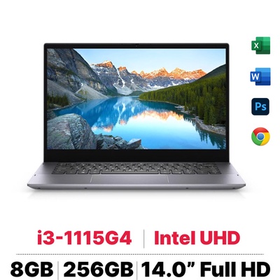 Laptop Dell Insprion 14 5406-3661SLV Nhập khẩu chính hãng-0