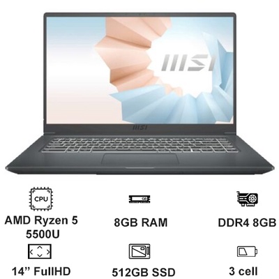 Laptop MSI Modern 14 B5M 204VN-1