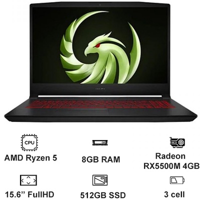 Laptop Gaming MSI Bravo 15 B5DD 276VN-6