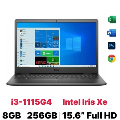 Laptop Dell inspirion 3000 I3501 3692BLK-4