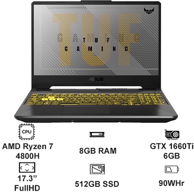 Laptop ASUS TUF Gaming FA706IU-H7133T-6