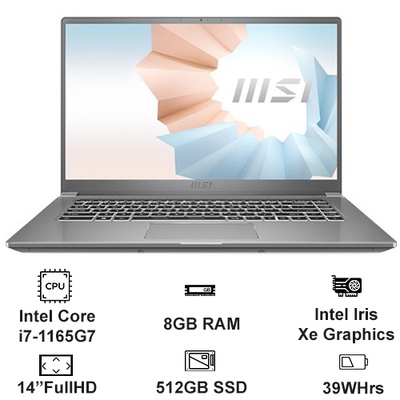 Laptop MSI Modern 14 B11MO-5