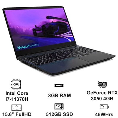 Laptop Lenovo IdeaPad Gaming 3 15IHU6 82K100FBVN-3