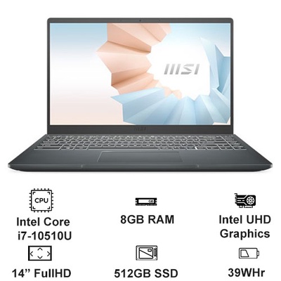 Laptop MSI Modern 14 B10MW-5