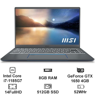 Laptop MSI Prestige 14 A11SCX-282VN-4