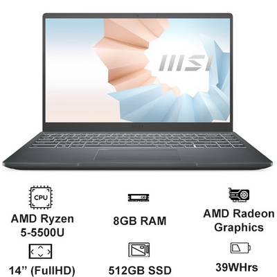 Laptop MSI Modern 14 B5M-3