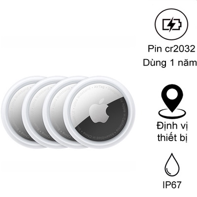 Apple AirTag Combo 4 cái | Chính hãng Apple Việt Nam-0