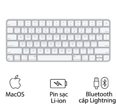 Bàn phím Apple Magic Keyboard 2021 MK2A3 | Chính hãng Apple Việt Nam-0