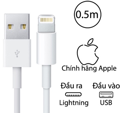 Cáp Lightning Apple 0.5m MQUE2 | Chính hãng Apple Việt Nam-0