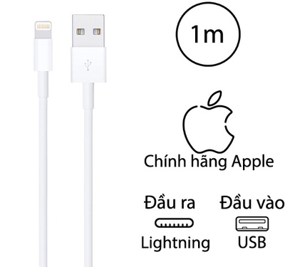 Cáp Lightning Apple MXLY2ZA 1M | Chính hãng Apple Việt Nam-0