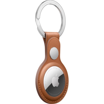 Dây đeo Apple AirTag Leather Key Ring chính hãng-1