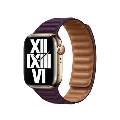 Dây đeo Apple Watch Leather Link 41/40/38mm-1