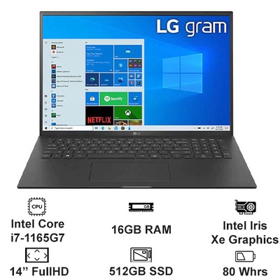 Laptop LG Gram 2021 14Z90P-G.AH75A5 14 inch-7