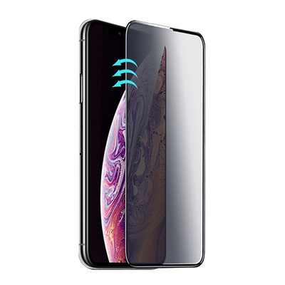 Miếng dán cường lực chống nhìn trộm Mocoll Full 3D cho iPhone 11 Pro-0