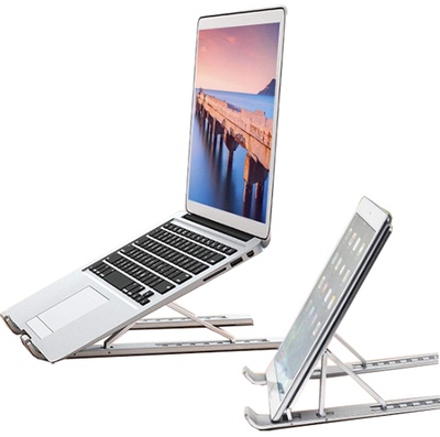 Giá đỡ Laptop/Macbook hộp kim nhôm đa năng cao cấp-0